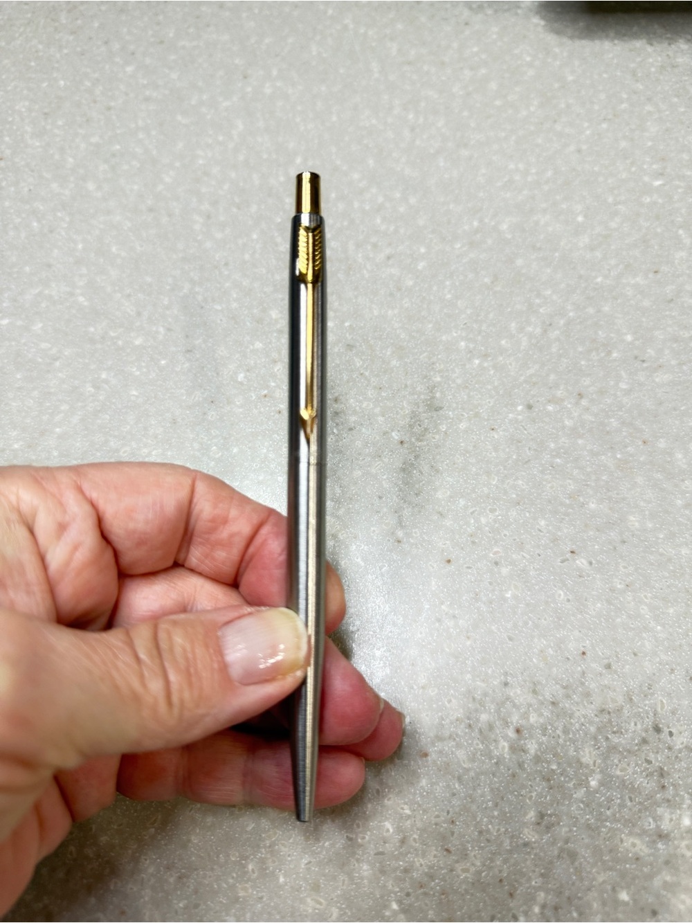 Parker Classic ballpoint pen, Flighter (I think).  vintage.